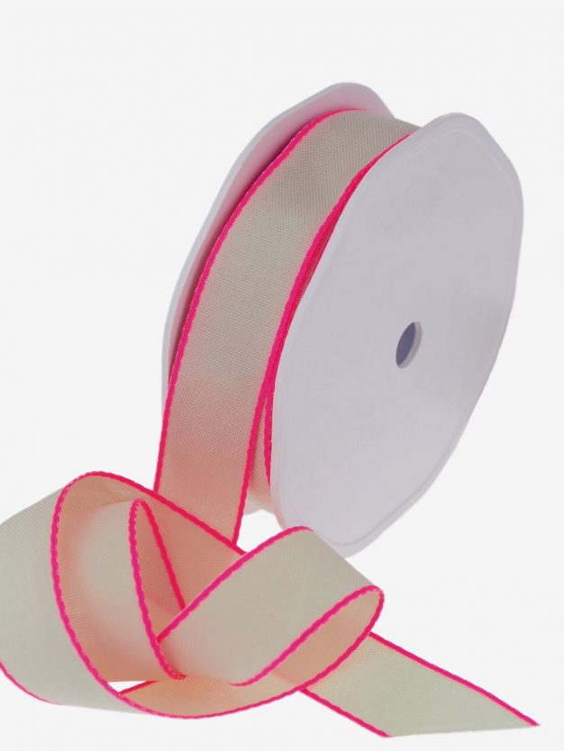geschenkband-natur-webkante-neon-pink-breit